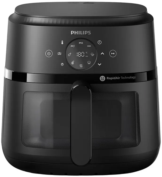 Мультипіч Philips Ovi серії 2000 1700Вт, чаша-6.2л, сенсорне управл., 13 авто. програм, пластик, чорний