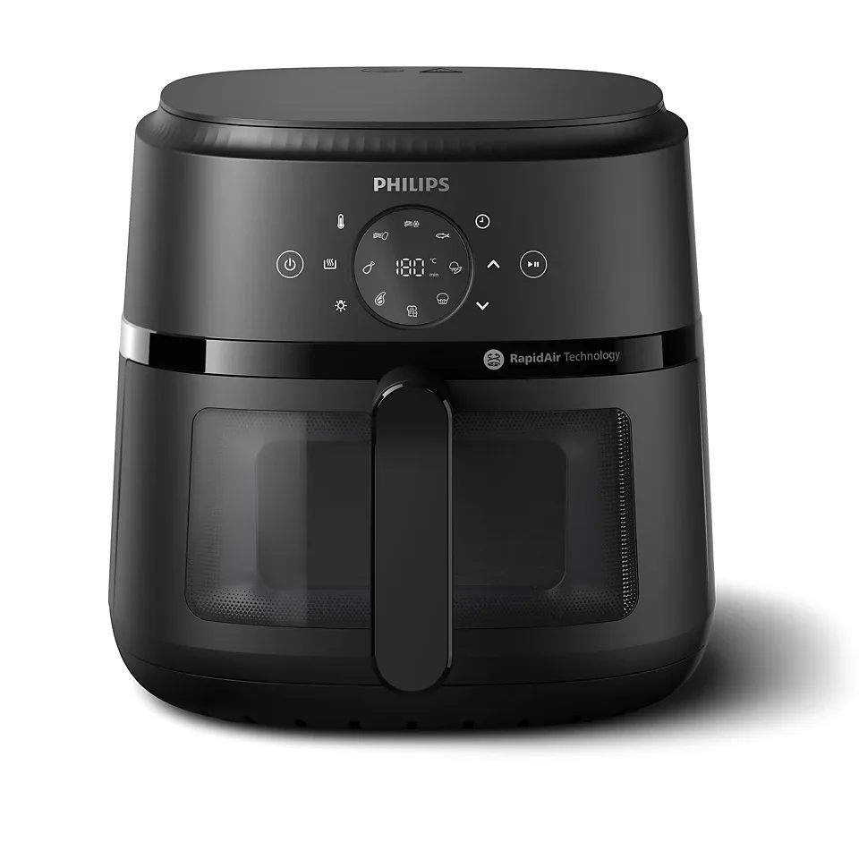 Мультипіч Philips Ovi серії 2000 1700Вт, чаша-6.2л, сенсорне управл., 13 авто. програм, пластик, чорний