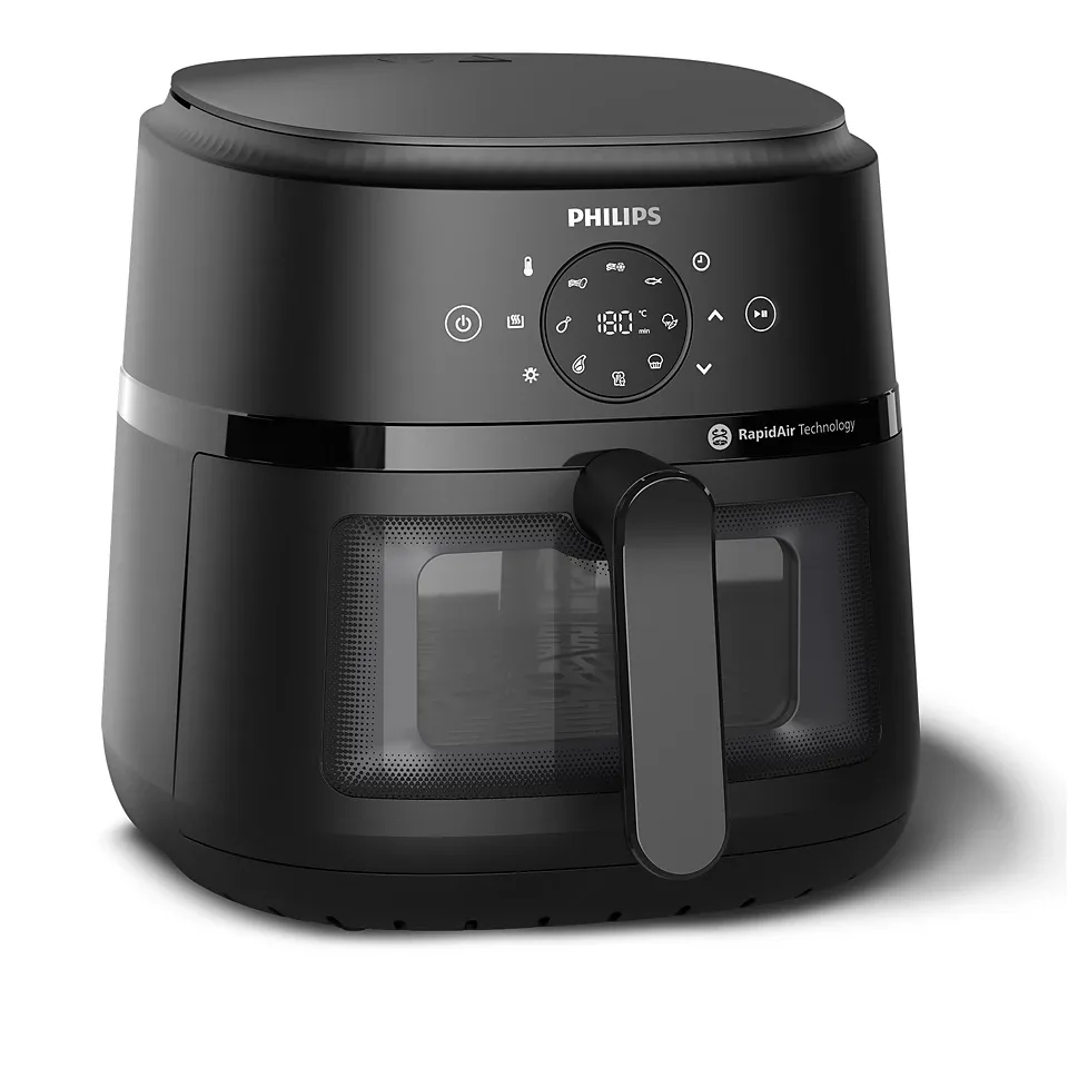 Мультипіч Philips Ovi серії 2000 1700Вт, чаша-6.2л, сенсорне управл., 13 авто. програм, пластик, чорний