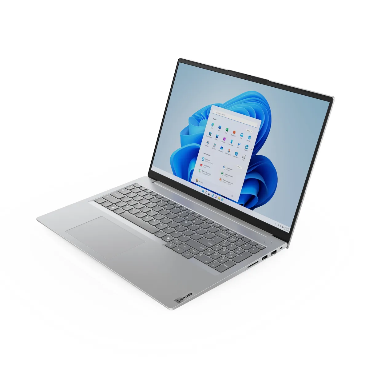 Ноутбук Lenovo сірий 14" IPS 16GB SSD 512GB Ryzen 7 для бізнесу
