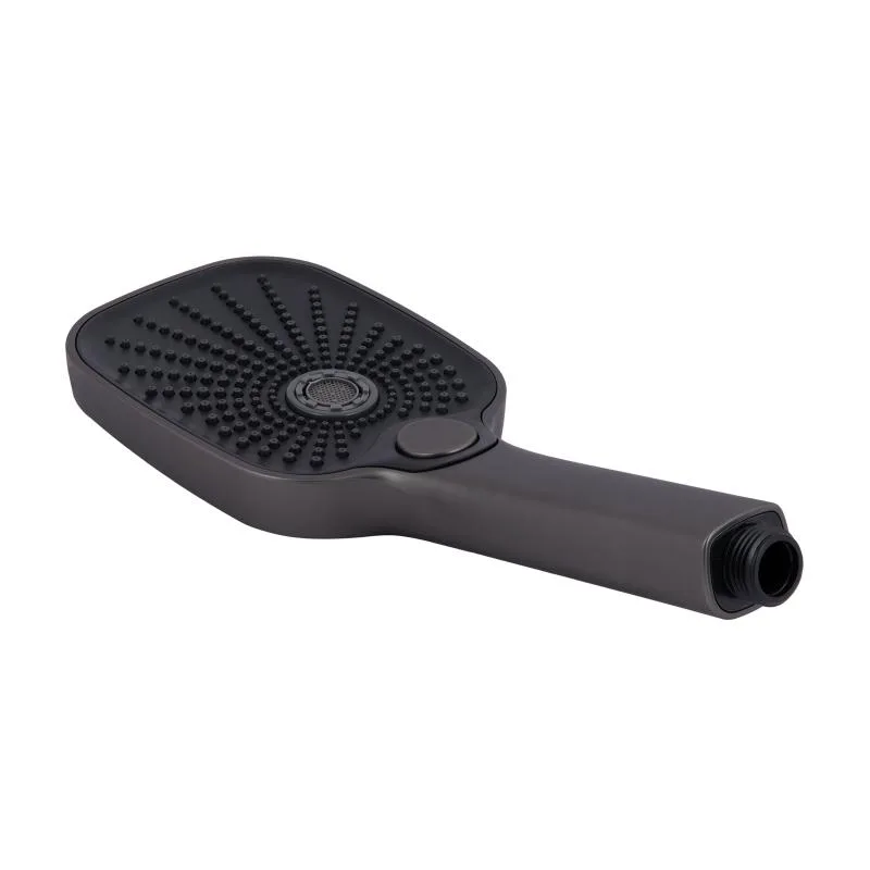 Смеситель для ванны Qtap Gemini QTGEM259GMB45684 с душевым гарнитуром латунь 181х196х107 мм Gunmetal Black PVD