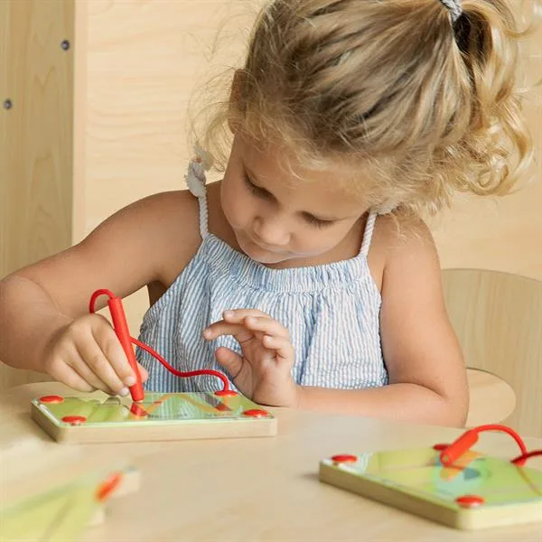 Набор для обучения Viga Toys деревянный 36х25 см зеленый красный