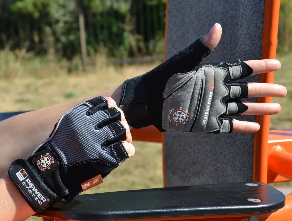 Рукавички для фітнесу Active Point Amara XXL Чорні