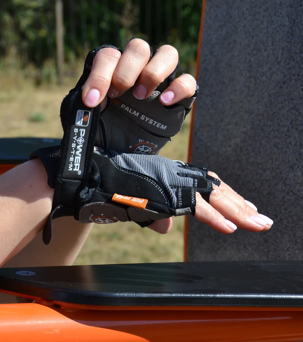Рукавички для фітнесу Active Point Amara XXL Чорні