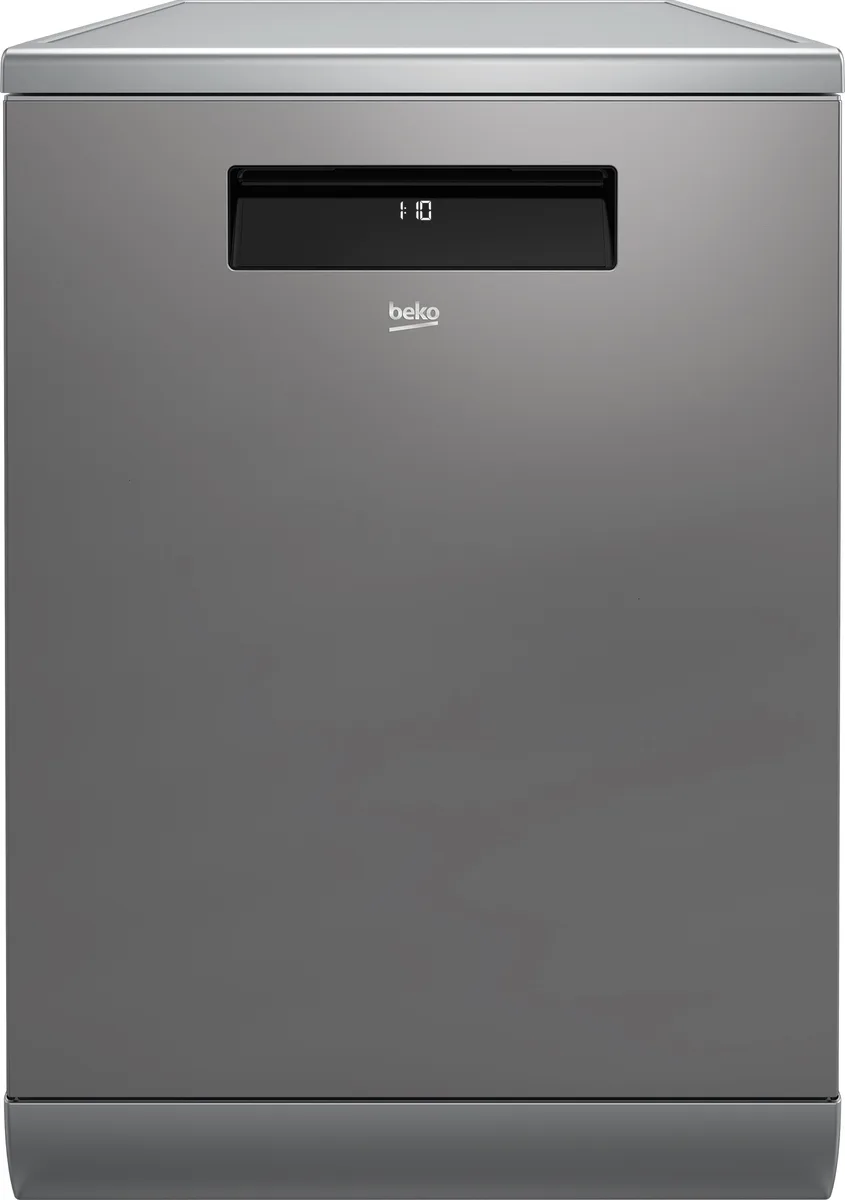 Посудомийна машина Beko, 15 комплектів, клас енергоефективності A++, 60 см, з дисплеєм, нержавіюча сталь.