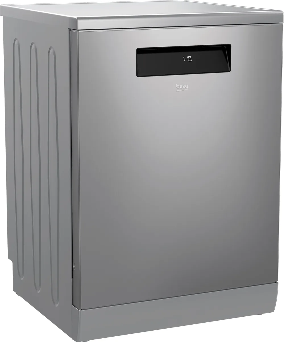 Посудомийна машина Beko, 15 комплектів, клас енергоефективності A++, 60 см, з дисплеєм, нержавіюча сталь.