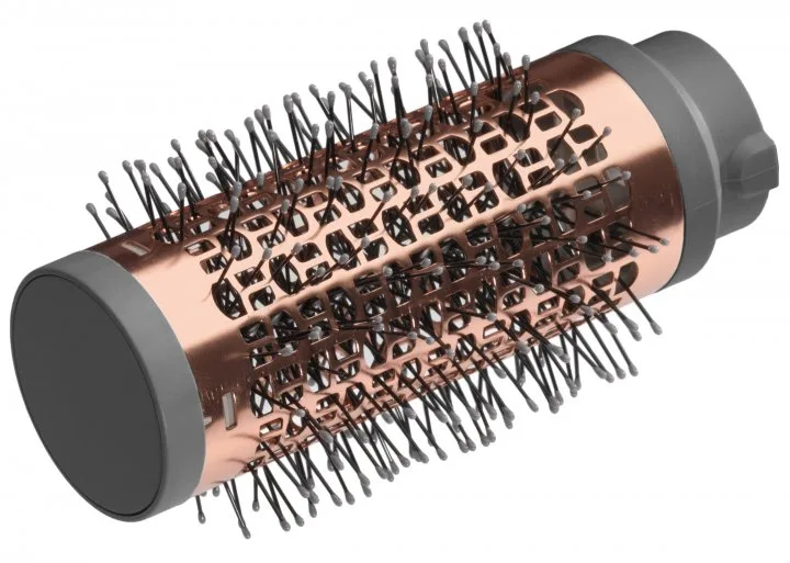 Фен-щітка BaByliss 1000 Вт іонізація холодний обдув кераміка сірий