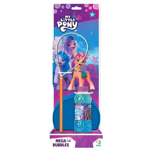 Мильні бульбашки Mega Bubbles Dodo 450 мл у стилі My Little Pony для дітей старше 3-х років
