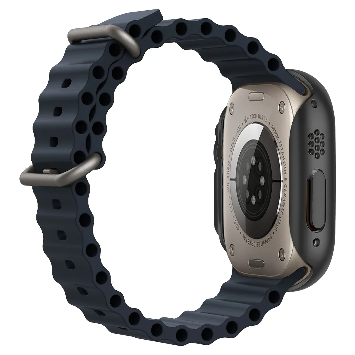 Чохол-накладка Spigen для Apple Watch Ultra (49mm), Thin Fit, Black