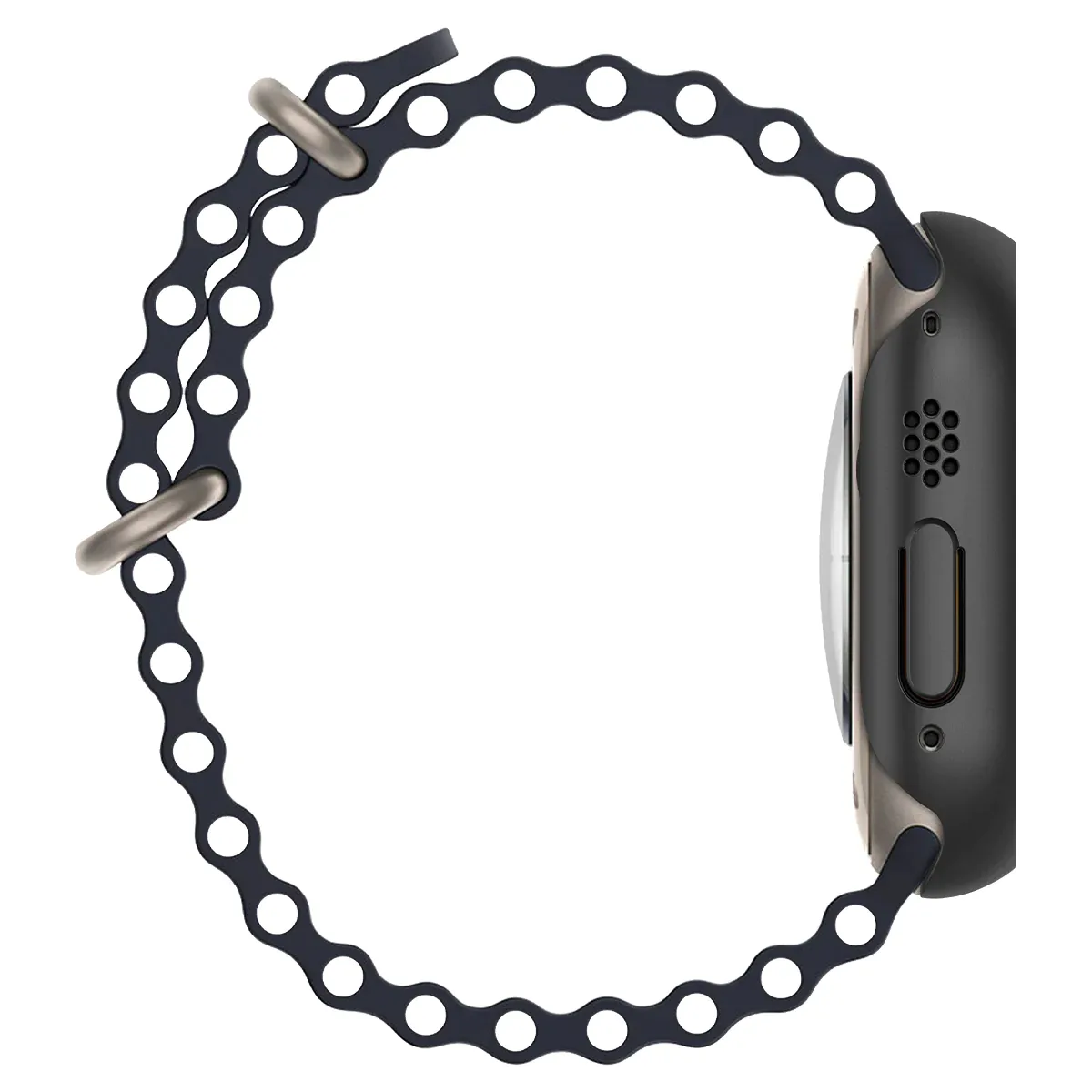 Чохол-накладка Spigen для Apple Watch Ultra (49mm), Thin Fit, Black