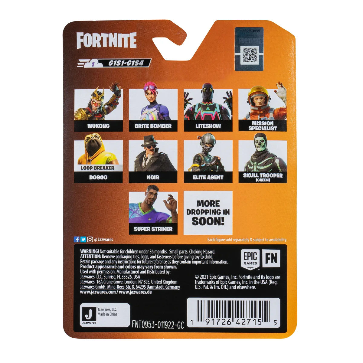 Колекційна фігурка Fortnite Micro Legendary Series Rust Lord, 6см