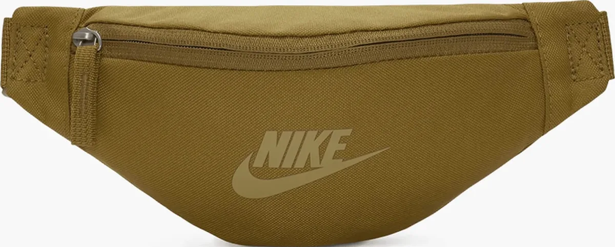 Сумка на пояс NIKE поліестер S гірчичний 28х8х13 см 1 л