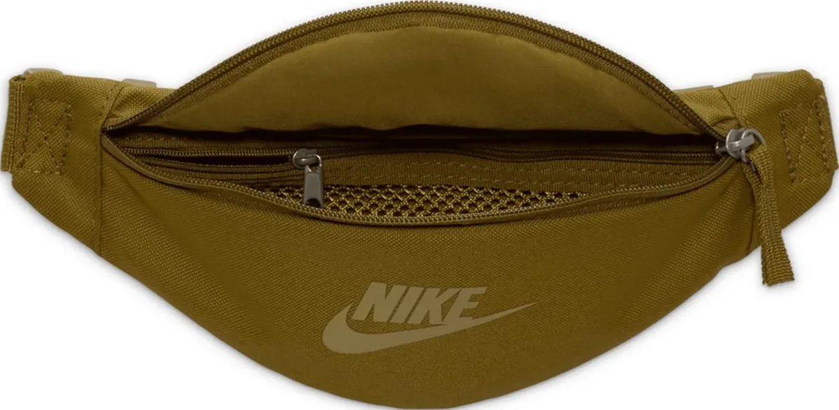 Сумка на пояс NIKE поліестер S гірчичний 28х8х13 см 1 л