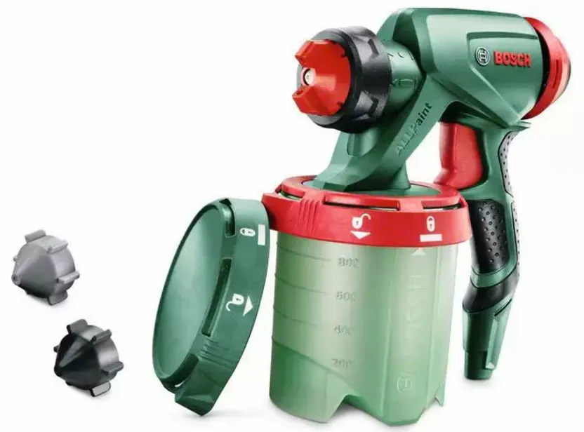 Фарборозпилювач Bosch PFS 3000-2/5000 E з пістолетом для фарбування
