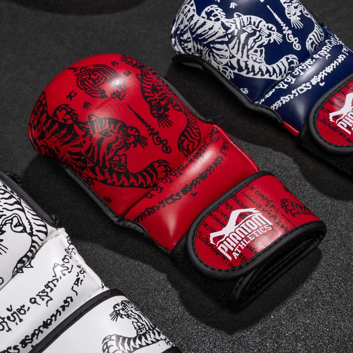 Рукавиці для ММА Phantom штучна шкіра L/XL червоні