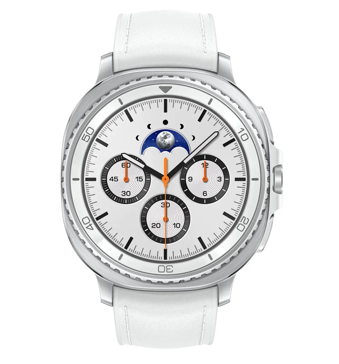 Смарт-годинник Samsung Galaxy Watch 8 Classic 47мм (L500) 1.34", 438x438, sAMOLED, BT 5.3, NFC, 2/64ГБ, білий