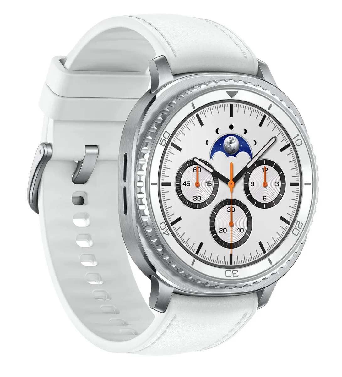 Смарт-годинник Samsung Galaxy Watch 8 Classic 47мм (L500) 1.34", 438x438, sAMOLED, BT 5.3, NFC, 2/64ГБ, білий