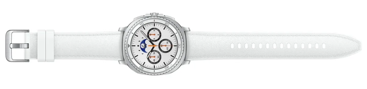 Смарт-годинник Samsung Galaxy Watch 8 Classic 47мм (L500) 1.34", 438x438, sAMOLED, BT 5.3, NFC, 2/64ГБ, білий