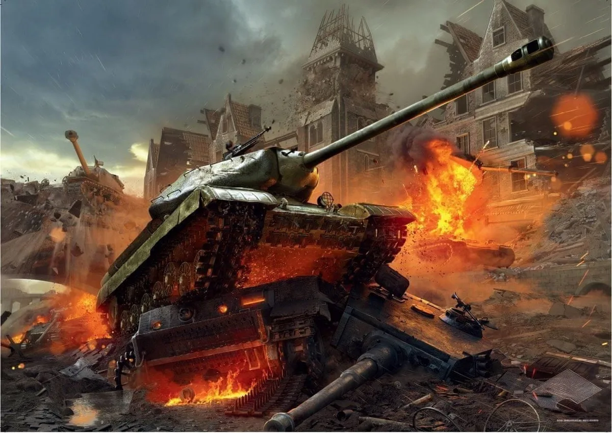 Пазл GoodLoot World of Tanks: New Frontiers 1000 ел.