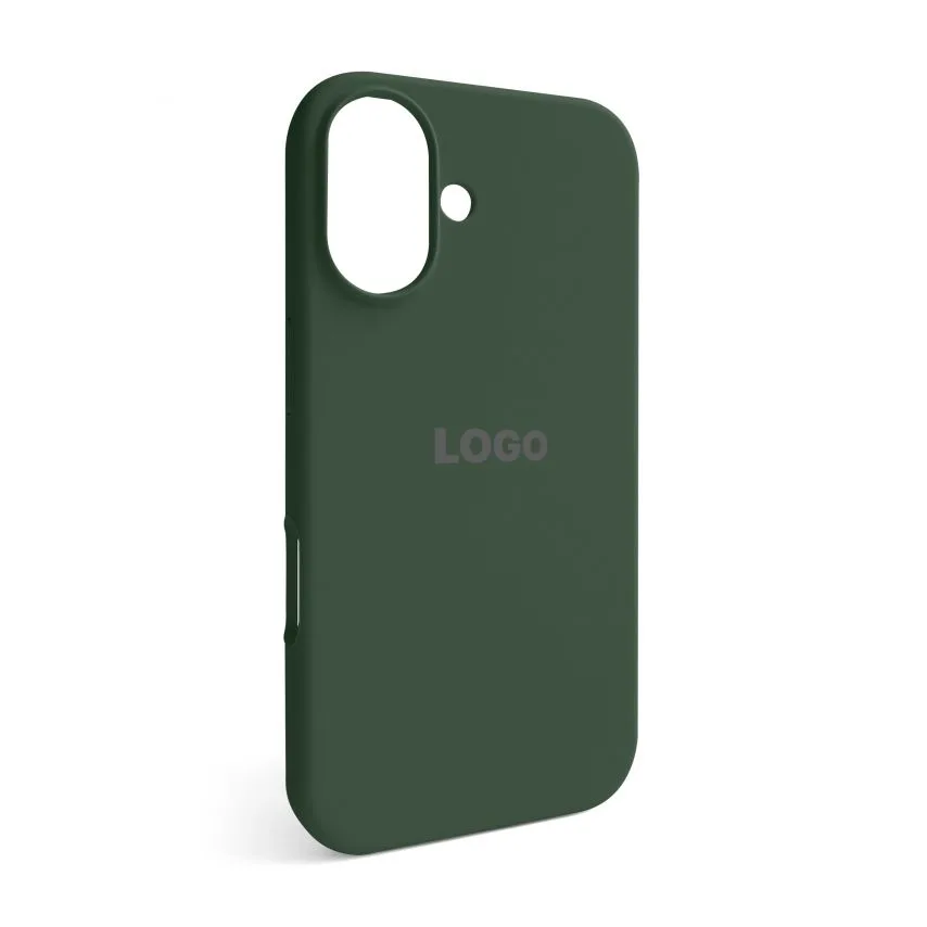 Чохол Silicone Case для Apple iPhone силіконовий зелений