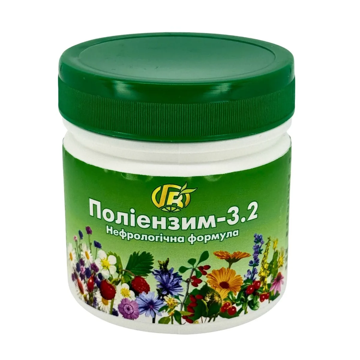 Поліензим №3.2 Нефрологічний – комплекс для здоров’я нирок і виведення рідини Green Visa