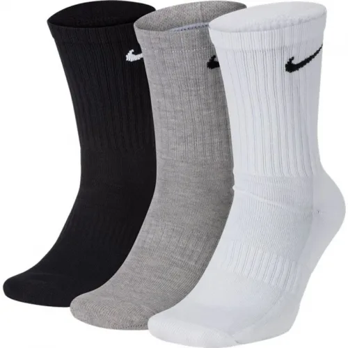 Шкарпетки Nike бавовна 34-38 білий сірий чорний 3 пари
