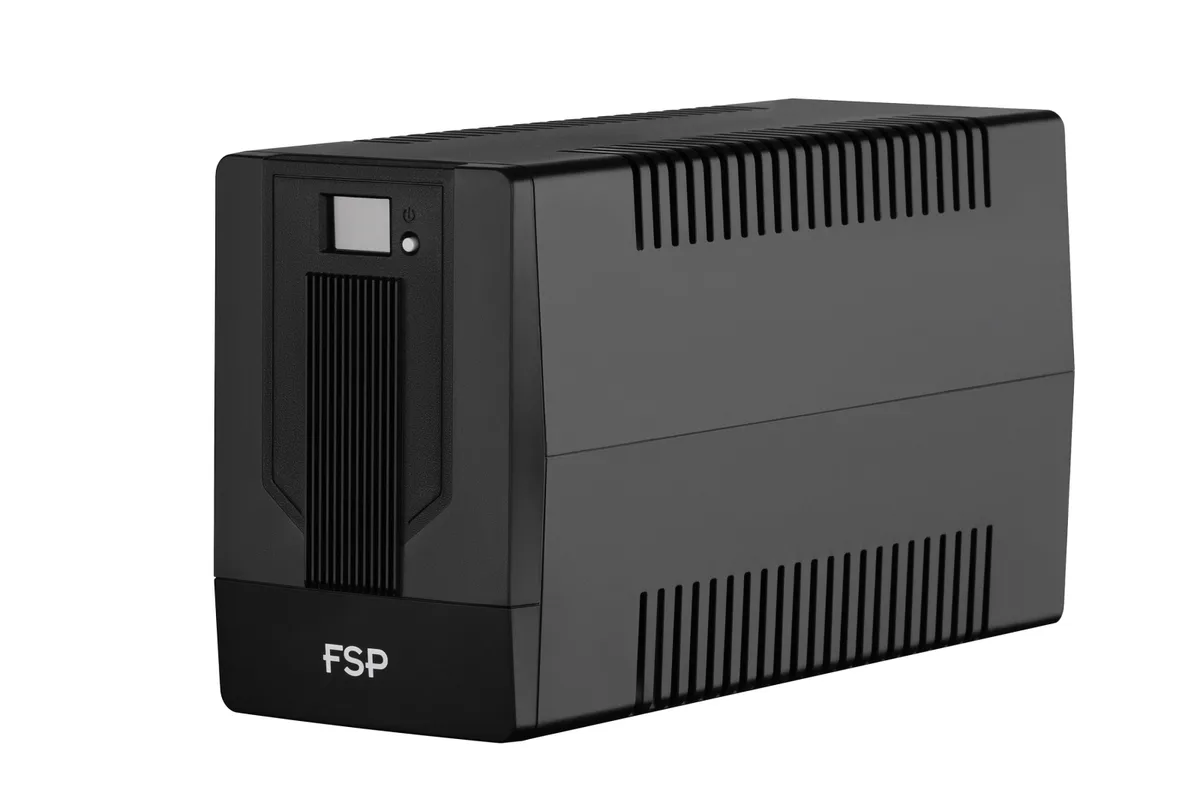 Джерело безперебійного живлення FSP iFP1500, 1500VA/900W, LCD, USB, 4xSchuko