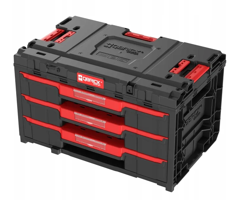 Ящик для інструментів Qbrick пластик 587х380х340 мм червоний