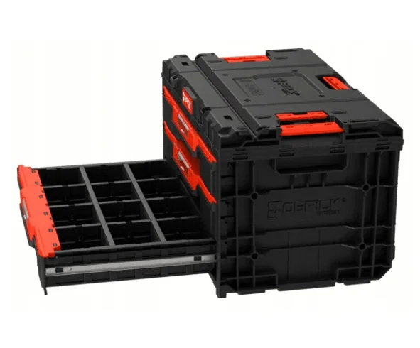 Ящик для інструментів Qbrick пластик 587х380х340 мм червоний