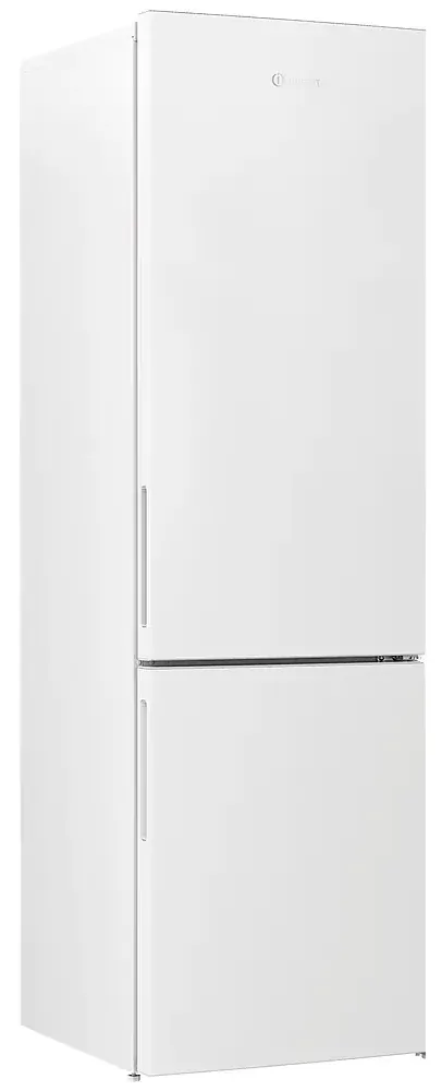 Холодильник Indesit двокамерний 59,5х202,5х67 см білий ударостійке скло