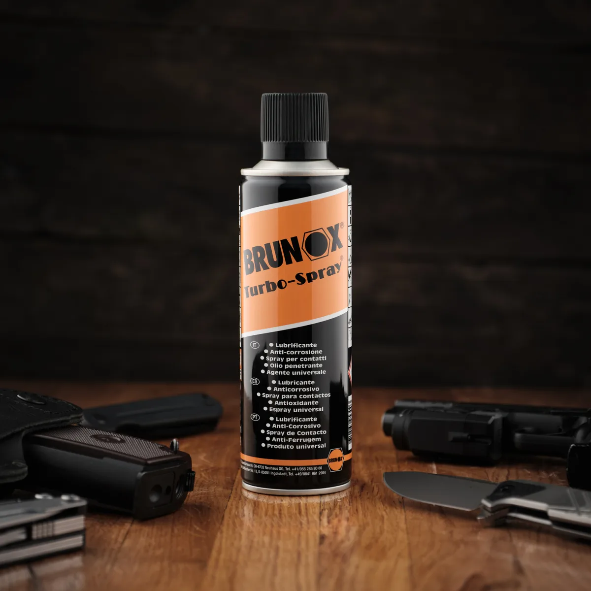 Универсальная смазка Brunox Turbo-Spray 300 мл прозрачная