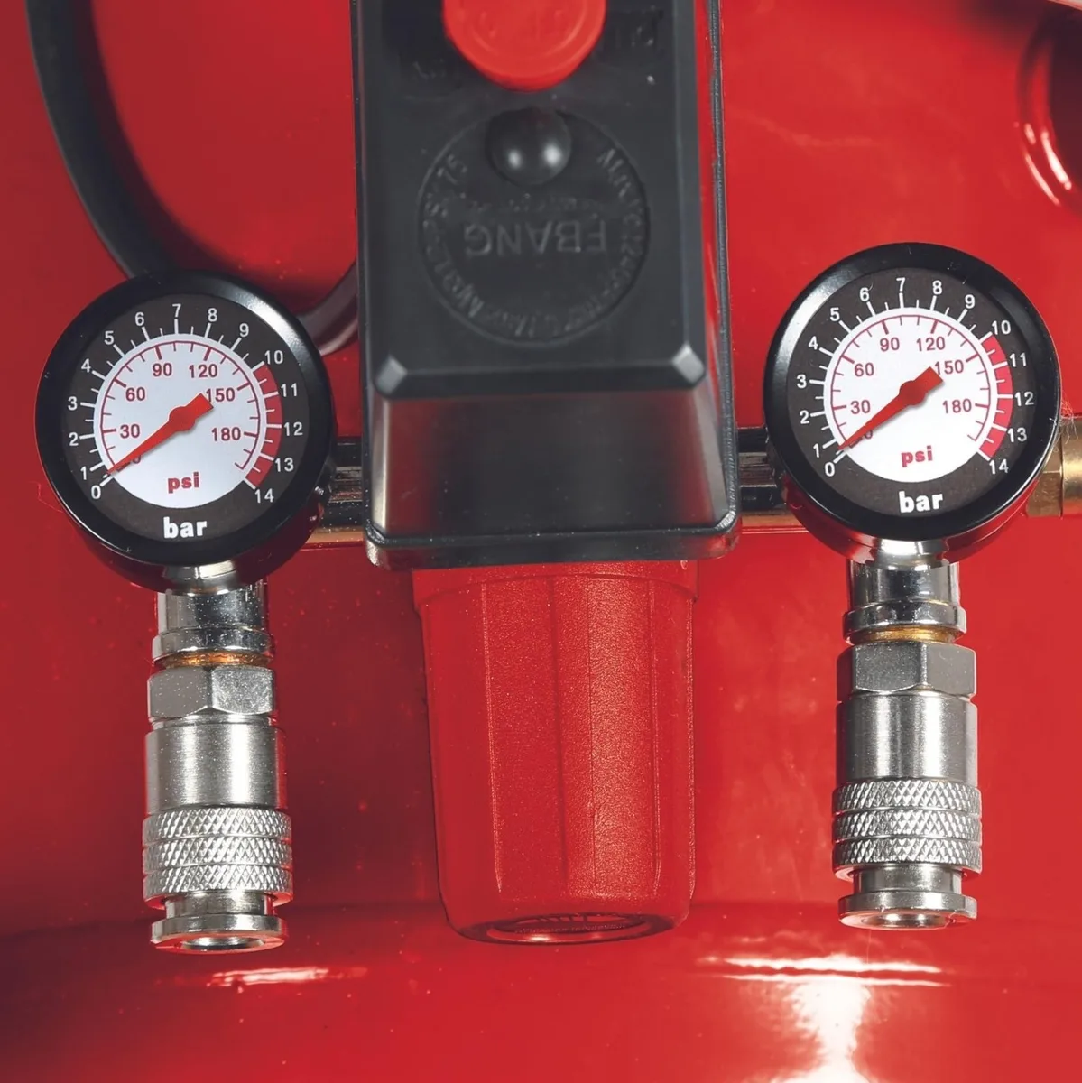 Воздушный компрессор Einhell TC-AC 420/50/10 V, 2200Вт, 50л, 420л/мин, 10бар, двухцилиндровый (V-образный), вес 42кг