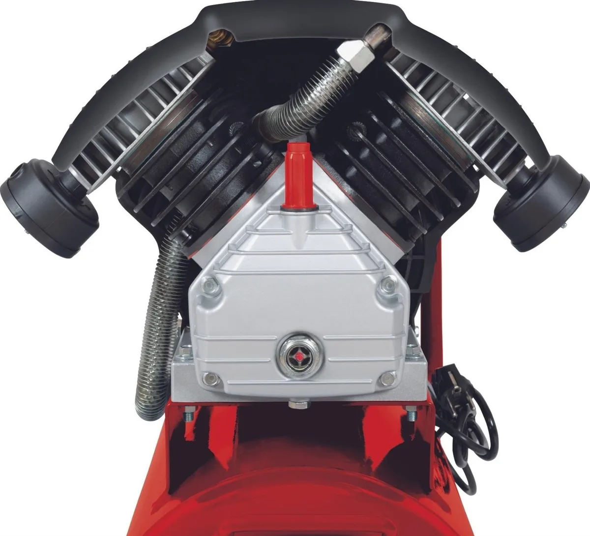 Воздушный компрессор Einhell TC-AC 420/50/10 V, 2200Вт, 50л, 420л/мин, 10бар, двухцилиндровый (V-образный), вес 42кг