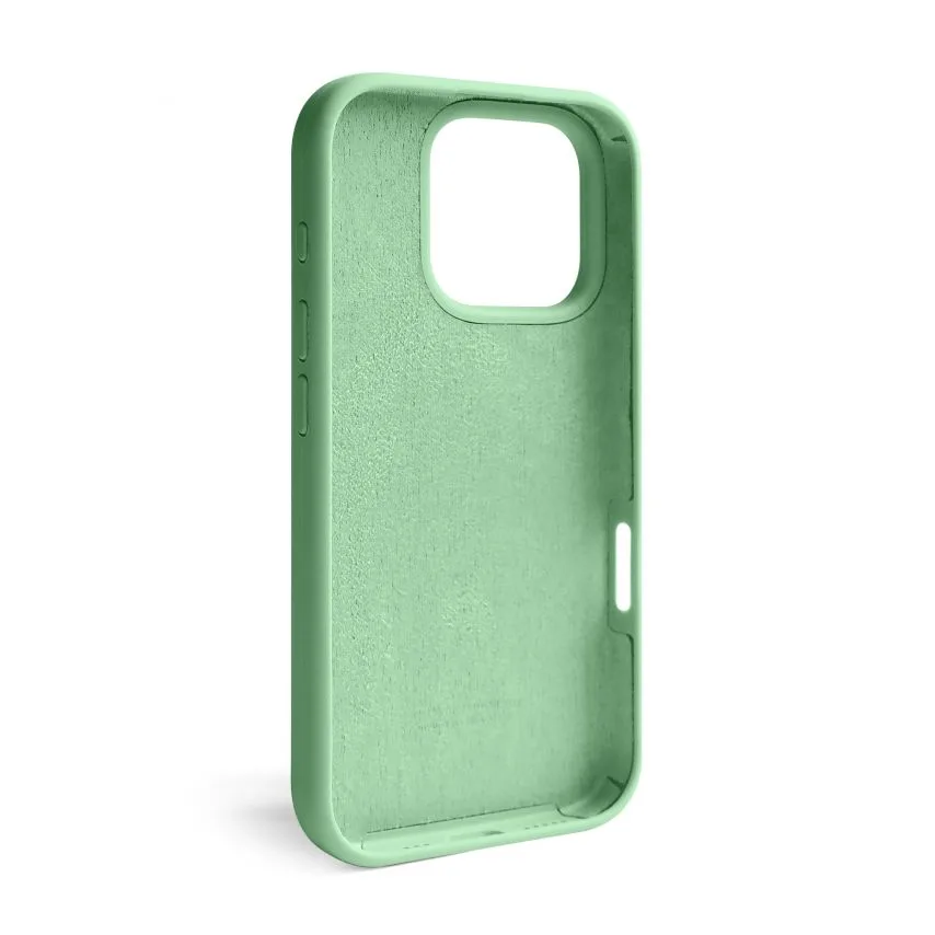 Чохол Silicone Case Apple силіконовий зелений для iPhone 16 Pro