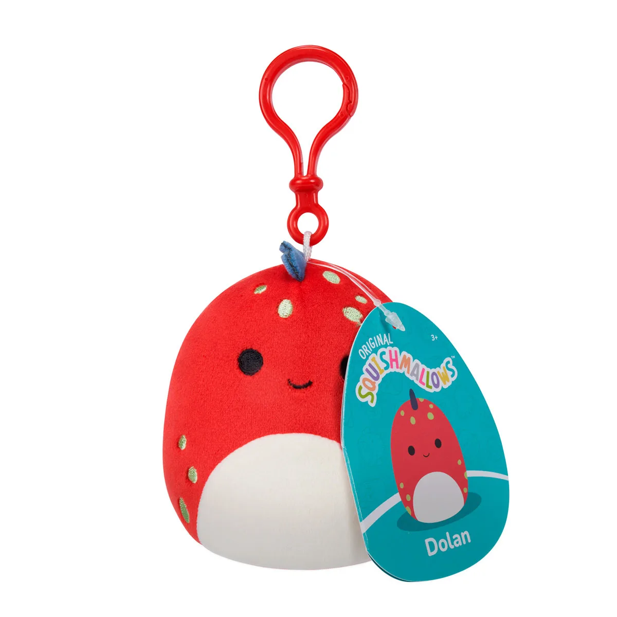 Мягкая игрушка Squishmallows полиэстер 9 см зеленая