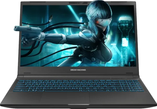 Ноутбук Dream Machines 15.6 дюймов черный Intel i7 16GB 1TB SSD GeForce RTX 4050