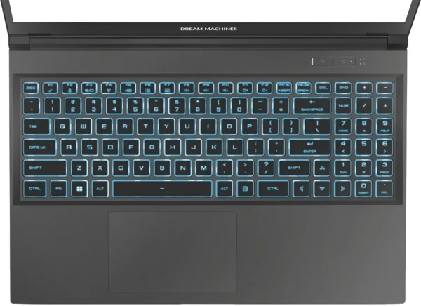 Ноутбук Dream Machines 15.6 дюймов черный Intel i7 16GB 1TB SSD GeForce RTX 4050