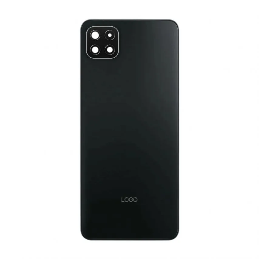 Задняя крышка Samsung Original Quality черная со стеклом камеры для Galaxy A22 5G.