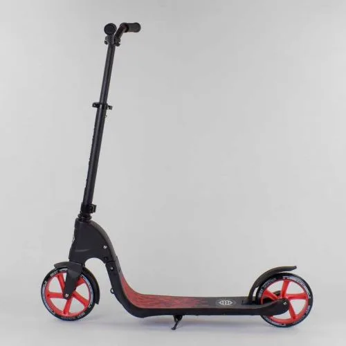 Самокат двоколісний Best Scooter з PU колесами 20 см для дітей та підлітків.