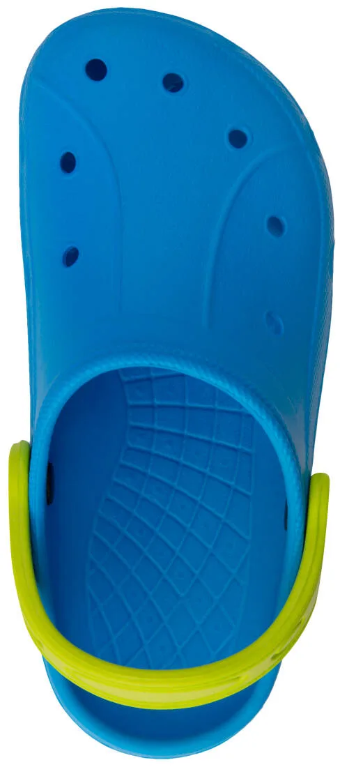 Крокси AQUA SPEED EVA 30 блакитні жовті для дітей