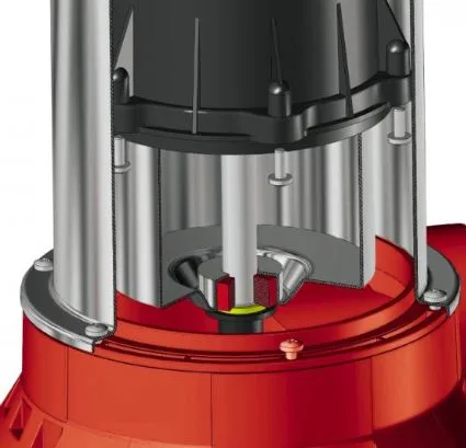 Дренажний насос Einhell GC-DP 1020 N, 1000 Вт, продуктивність 18000 л/год, висота підйому 9 м, глибина занурення 5 м, нержавіюча с
