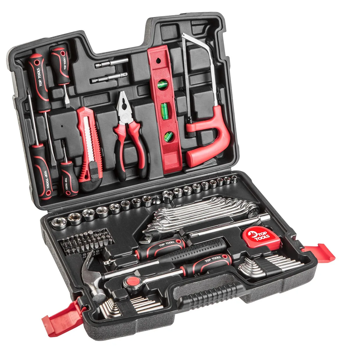 Набір інструментів Top Tools, 1/4", 3/8", універсальний, 100шт