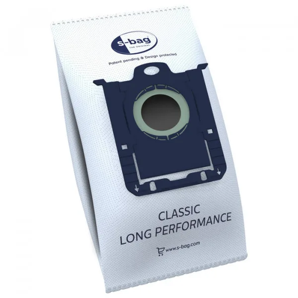 Мешки для пылесосов Electrolux S-Bag Classic Long Performance, синтетические, объем 35 л, упаковка 12 штук
