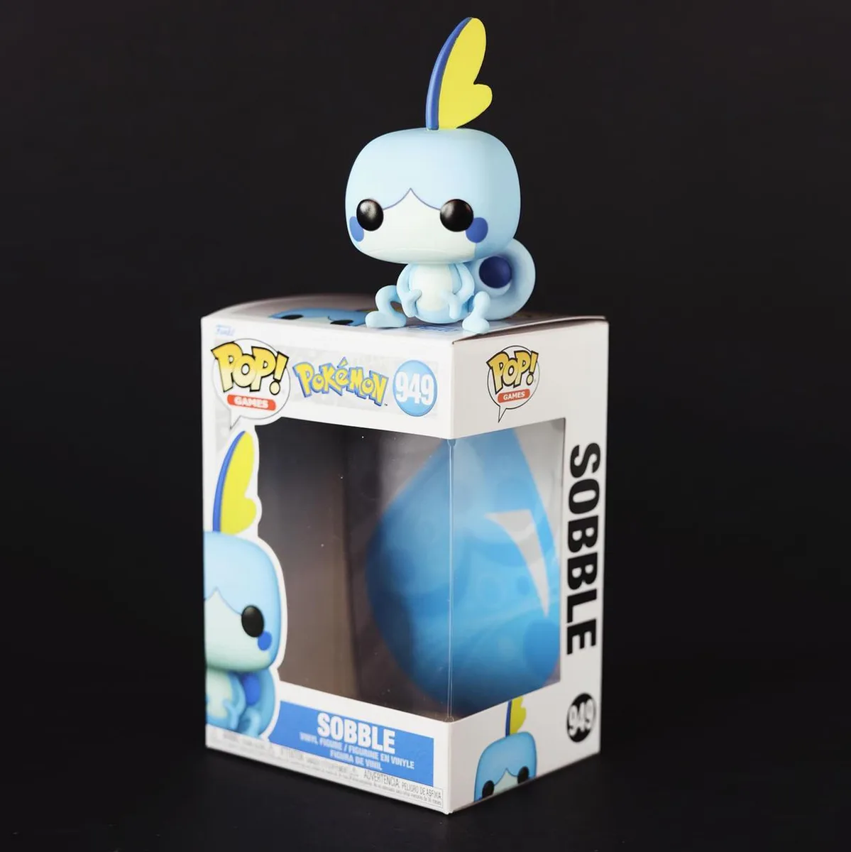 Ігрова фігурка Funko Pop! вініл 11,4 см Покемон Соббл
