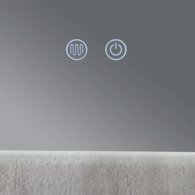 Дзеркало з LED підсвічуванням сенсорне 1000х800 мм алюмінієве Taurus