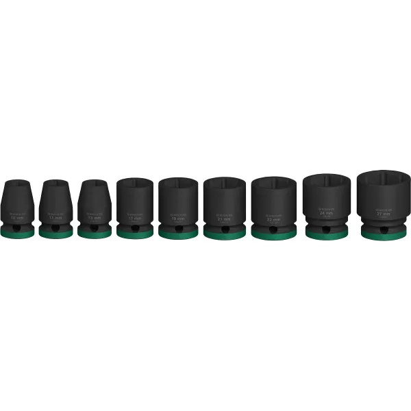 Набір ударних торцевих головок Bosch Professional Standart 1/2" 9шт