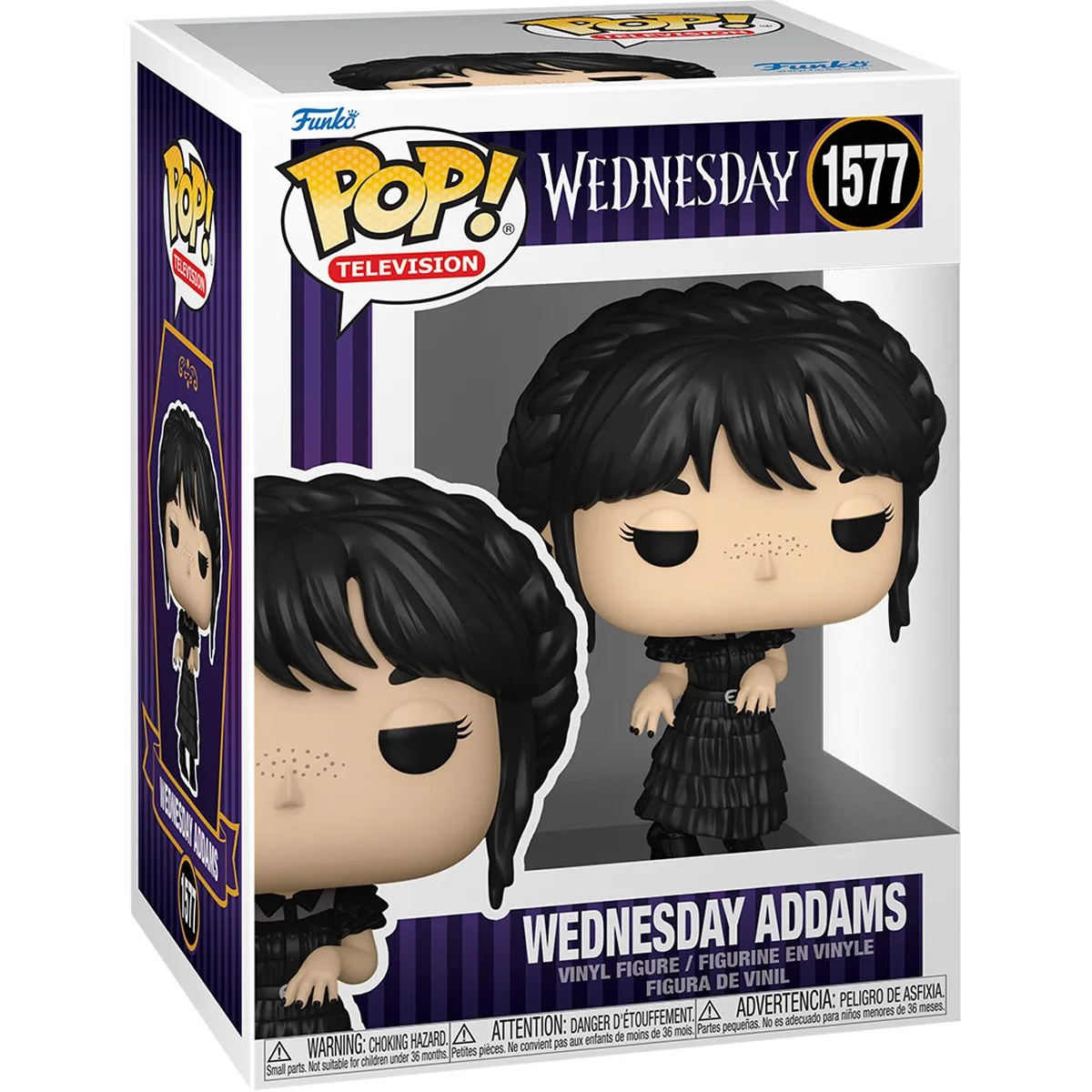 Фігурка Funko Pop Wednesday Addams вініл 10 см чорна