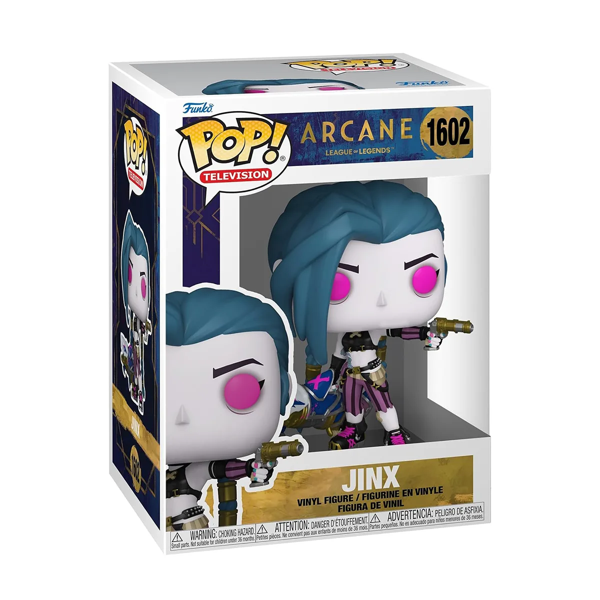 Ігрова фігурка Funko POP! вініл 11,4 см Джинкс Аркейн