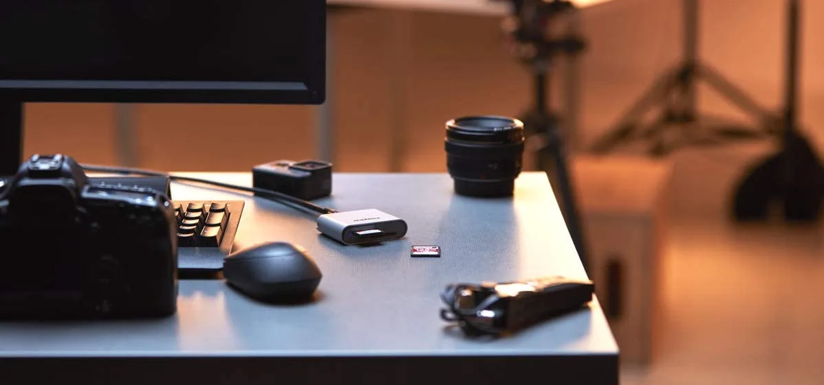 Кардрідер Kingston USB 3.2 Type-C > 2xSD UHS-II Workflow Срібний