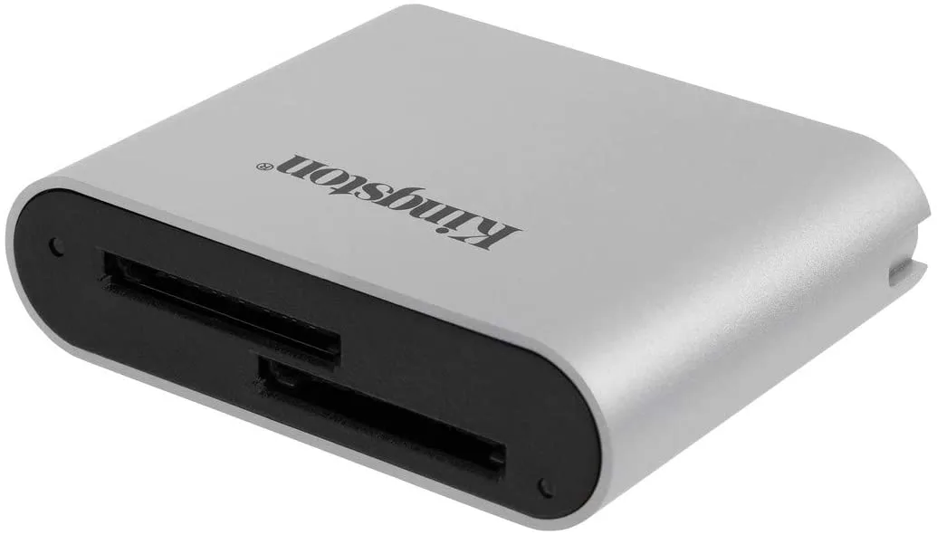 Кардрідер Kingston USB 3.2 Type-C > 2xSD UHS-II Workflow Срібний